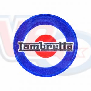 LAMBRETTA LOGO ON MOD TARGET EMBROIDED SEW ON PATCH