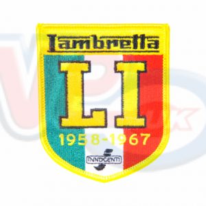 LAMBRETTA Li ITALIA SHIELD EMBROIDED SEW ON PATCH