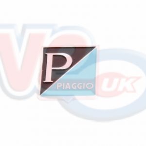 PIAGGIO L-S DIAGONAL TOP BADGE – SMALL