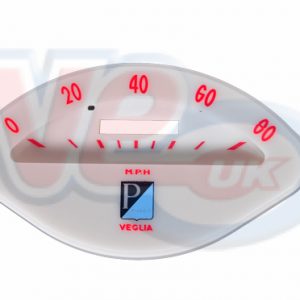 SPEEDO FACE – WHITE 80mph – VS5 – VSB – VSC