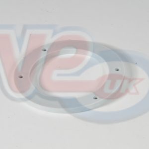 ROUND HORN RUBBER WITH 4 HOLES – GREY