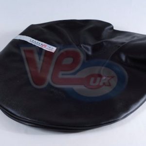 BLACK VINYL 8 INCH SPARE WHEEL COVER