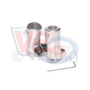 CUPPINI ALUMINIUM STAND FEET WITH RUBBER BUFFER – PAIR 16mm