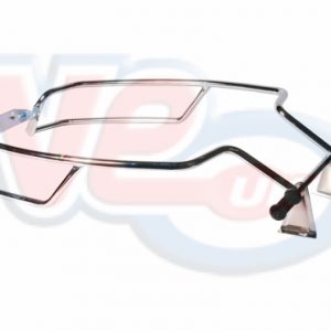 CHROME REAR CRASHBARS WITH FOOTRESTS