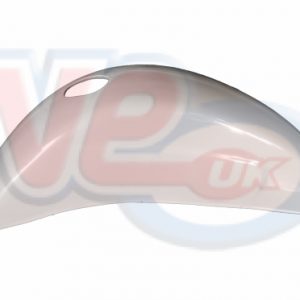 VE ACTIF FIBREGLASS FRONT MUDGUARD – SLIM STYLE AS FITTED TO VESPA 50SS – 90SS