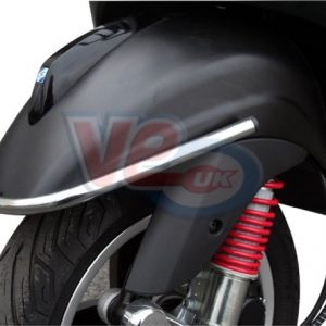 CHROME FRONT MUDGUARD BUMPER BAR