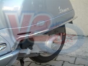 CHROME REAR CRASHBARS – SINGLE TUBE TYPE