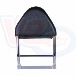 CHROME BACKREST – FITS WITH ORIGINAL PIAGGIO FOLDING REAR CARRIER
