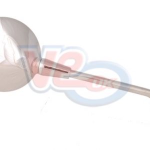 CHROME ROUND MIRROR – RIGHT – WITH M8 RIGHT HAND THREAD