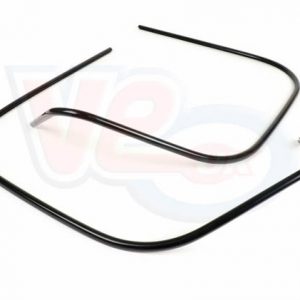 LEGSHIELD TRIM SET – LEFT & RIGHT SIDES – BLACK – VESPA GTS 2019 on
