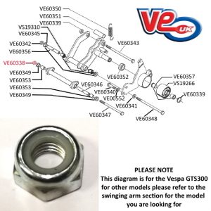 M10 NYLOC NUT – PIAGGIO 002440