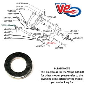 WASHER – PIAGGIO 266845