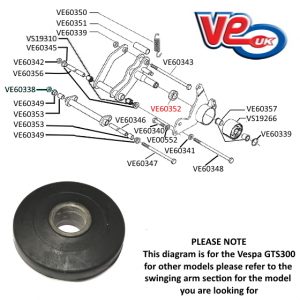 SILENT BLOCK – PIAGGIO 599250