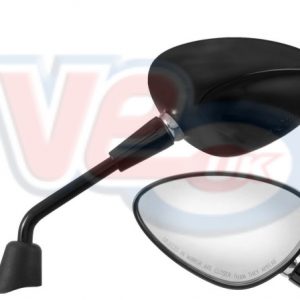 PAIR SHORTY MIRRORS – BLACK