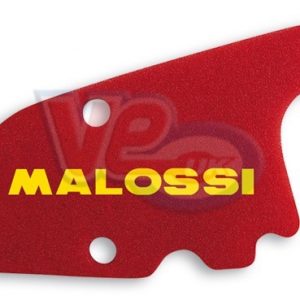 MALOSSI RED SPONGE AIR FILTER FOR ORIGINAL AIR BOX – FITS 3 VALVE MOTOR