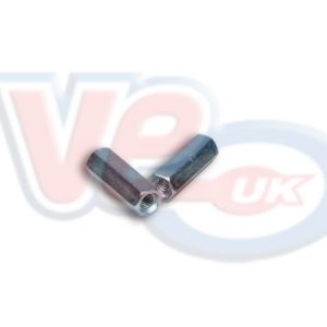 PACK OF 2 EXTENDED NUTS M6 x 30mm – AS SUPPLIED WITH MALOSSI VESPOWER KITS