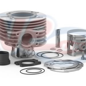 MALOSSI SPORT 178cc ALUMINIUM CYLINDER & PISTON (NO HEAD) – FOR 3 PORT MOTORS