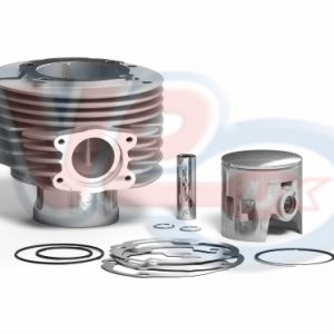 MALOSSI MHR 187cc ALUMINIUM CYLINDER & PISTON (NO HEAD) – USE WITH 60mm CRANK