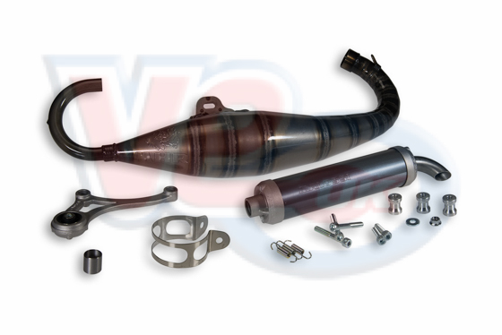Malossi 3219559 exhaust for Mhr Team 3 racing scooter diameter