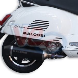 MALOSSI RX BLACK EXHAUST – E-MARKED