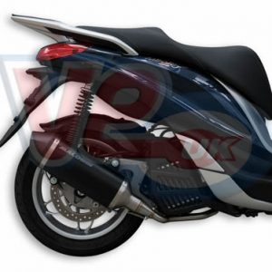 MALOSSI RX BLACK EXHAUST SYSTEM – fits PIAGGIO MEDLEY 125