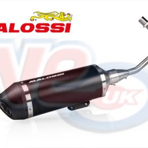 MALOSSI RX BLACK EXHAUST – FOR EURO 5 MODELS
