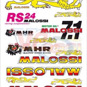 MALOSSI STICKER SHEET – SINGLE