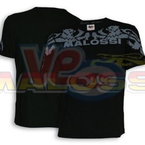 BLACK T-SHIRT MALOSSI GRIFFE SHORT SLEEVE – XL