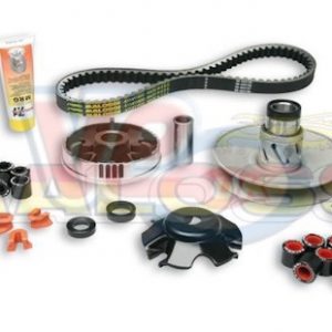 MALOSSI OVER RANGE TRANSMISSION KIT – FRONT & REAR PULLEY SET WITH BELT