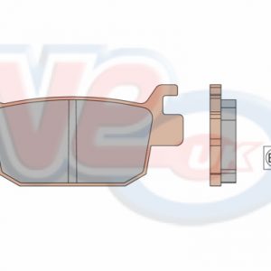 BRAKE PADS – REAR – MALOSSI MHR SYNT