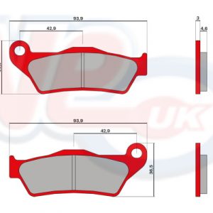 DISC PADS – MALOSSI MHR – FRONT