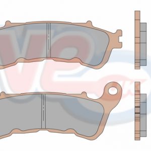 DISC PADS – FRONT ON MODELS 2009 ON – MALOSSI SYNT