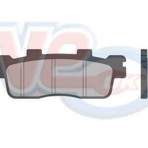 BRAKE DISC PADS – MALOSSI SPORT – REAR – FITS EURO 3 & 4 MODELS