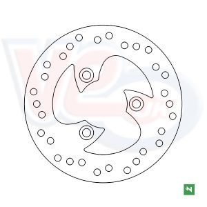 BRAKE DISC – 190MM X 58MM – 3 HOLE – REAR