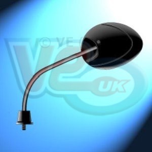 PAIR OF BLACK MIRRORS