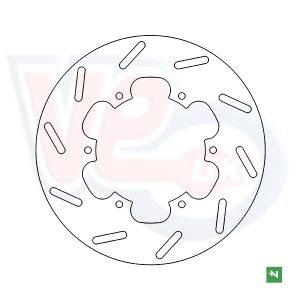 BRAKE DISC – 220MM X 105MM – 6 HOLE – REAR 2002>2006