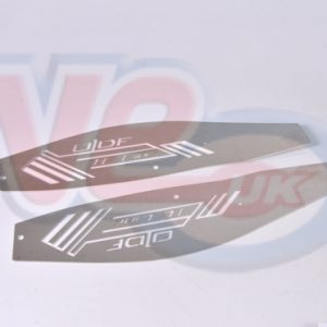 OPTICPARTS TOP CUSTOM LINE – BRUSHED STAINLESS STEEL FLOOR PLATES