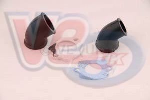 DUAL SIZE INLET MANIFOLD WITH ALLOY BASE PLATE – WILL TAKE 17.5-19-21-22-25-28mm CARBS