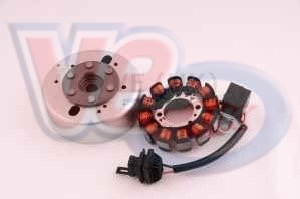 FLYWHEEL AND STATOR PLATE