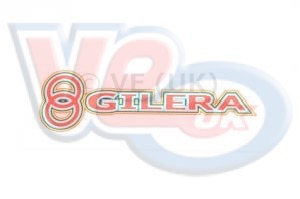 GILERA MULTICOLOUR STICKER – MEDIUM 100mm