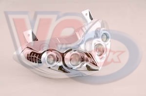 EVO QUAD HEADLAMP – CHROME