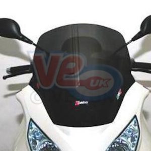 SHORT BLACK SPORTS FLYSCREEN – PIAGGIO MP3 2006-2010