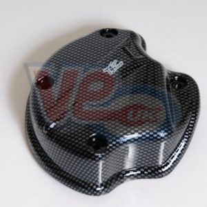 CARBON LOOK SIDE CASING OIL PUMP COVER – WITHOUT AIR FEED INLET