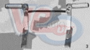 ALLOY FOLDING PILLION FOOTRESTS