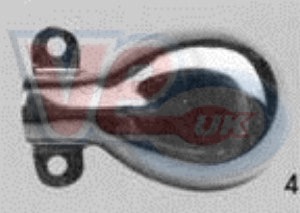 CHROME EXHAUST DEFLECTOR