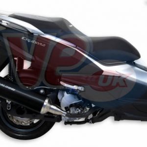 MALOSSI RX BLACK EXHAUST SYSTEM – fits SYM CRUiSYM 300 euro 4 2017 on