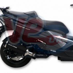 MALOSSI RX BLACK EXHAUST SYSTEM – fits XCITING 400 – EURO 4 MODELS