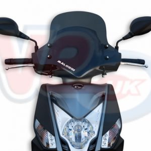 MALOSSI SPORT SHORT BLACK SPORTS SCREEN – FITS R16 AND EURO 4 MODELS