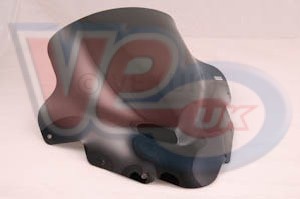 DOUBLE BUBBLE SMALL FLYSCREEN – BLACK TINT – TOP MARKS IN T&G TEST