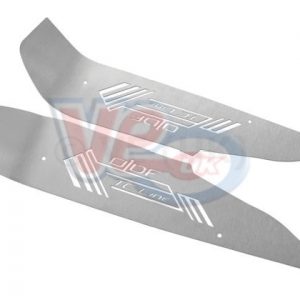 OPTICPARTS TOP CUSTOM LINE – BRUSHED STAINLESS STEEL FLOOR PLATES